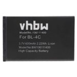 Vhbw batterie compatible avec doro phone easy 2424, 5030, 5031, 6050, 6051, 5516, 6021, 507s, 5517 t�l�phone ...