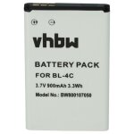 Vhbw batterie compatible avec doro phone easy 6530, 715gsm, 715 t�l�phone portable (900mah, 3, 7v, li ...