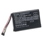 Vhbw batterie compatible avec garmin t 5 mini, tt 15 mini collier de dressage de chien (1200mah, 3, 7v, ...