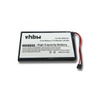 Vhbw batterie compatible avec garmin n�vi 150t, 2545, 2545lm syst�me de navigation gps (930mah, 3, 7v, ...