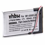 Vhbw batterie compatible avec garmin n�vi 2660, 2669lmt, 2669, 2660lmt gps, appareil de navigation (1200mah, ...