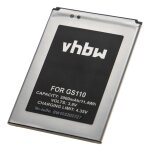 Vhbw batterie compatible avec gigaset gs110 smartphone (3000mah, 3, 8v, li - ion)