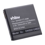 Vhbw batterie compatible avec htc t329d, t329t, t329w smartphone (1600mah, 3, 7v, li - ion)