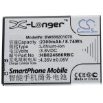 Vhbw batterie remplace huawei hb824666rbc pour router modem mobile hotspot (2300mah, 3. 8v, )