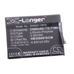 Vhbw batterie compatible avec huawei p smart + dual sim, p smart + dual sim lte smartphone (3300mah, ...