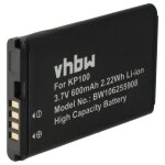 Vhbw batterie compatible avec lg ux220 t�l�phone portable (600mah, 3, 7v, li - ion)