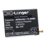 Vhbw batterie compatible avec lg velvet 4g, 5g t�l�phone portable (4050mah, 3, 85v, li - polym�re)