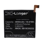 Vhbw batterie compatible avec motorola moto one 5g ace smartphone (4850mah, 3, 85v, li - polym�re)