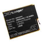 Vhbw batterie compatible avec motorola moto xt1929 - 8, z3 play smartphone (2800mah, 3, 8v, li - polym�re) ...
