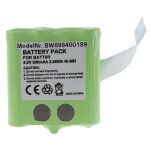 Vhbw batterie compatible avec motorola talkabout fv700r, m370h1a, sx700r radio talkie - walkie (600mah, ...