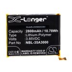 Vhbw batterie compatible avec neffos x1 max dual sim, dual sim lte am smartphone (2800mah, 3, 85v, li ...