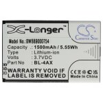 Vhbw batterie compatible avec nokia 6300 4g, 8000 4g t�l�phone portable (1500mah, 3, 7v, li - ion)