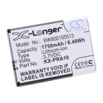 Vhbw batterie compatible avec panasonic kx - prx120, kx - prx120gw, kx - prx150, kx - prx150gb t�l�phone ...