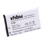 Vhbw batterie remplacement pour blackberry acc - 06860 - 304, bat - 06860 - 003, bat - 06860 - 009, cs2, ...