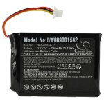 Vhbw batterie remplacement pour garmin 361 - 00056 - 12 pour gps, appareil de navigation (750mah, 3, ...