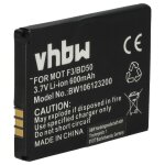Vhbw batterie remplacement pour motorola snn5796, snn5796a, bd50 pour tlphone fixe sans fil (600mah, ...