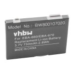 Vhbw batterie remplacement pour siemens v30145 - k1310 - x398 pour smartphone (750mah, 3, 7v, li - ion) ...