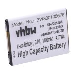 Vhbw batterie compatible avec samsung character scr - r640, chat 335 gt - s3350, comeback sgh - t559 ...