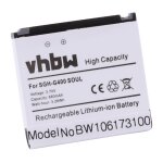 Vhbw batterie compatible avec samsung sgh - g608, sgh - j400, sgh - j630, sgh - j638 smartphone (700mah, ...