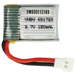 Vhbw batterie compatible avec syma s8 modle rc (150mah, 3, 7v, li - polymre, 25 x 17, 5 x 7, 6 mm, ...