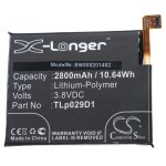 Vhbw batterie compatible avec vodafone smart n9, vfd720 smartphone (2800mah, 3, 8v, li - polym�re)