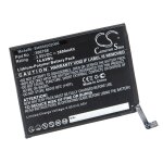 Vhbw batterie compatible avec wiko w - v720, y80 smartphone (3800mah, 3, 85v, li - polym�re)