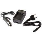 Vhbw c�ble de charge, chargeur secteur, inclu prise allume - cigare pour batterie panasonic dmw - bcm13 ...