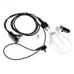 Vhbw casque d'�coute compatible avec icom ic - 4ge, ic - 4gxa, ic - 4gxat, ic - 4gxe, ic - 4gxet, ic ...