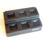 Vhbw chargeur de batterie compatible avec kenwood tk - 3170e6, tk - 3173, tk - 3173k batterie de radio, ...