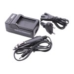 Vhbw chargeur compatible avec sony smartshot ilce - qx1 camra, action - cam - chargeur + cble allume ...