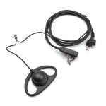 Vhbw oreillette compatible avec midland xt28, xt511, xt30 radio talkie - walkie