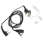 Vhbw oreillette compatible avec tti tx - 446 radio talkie - walkie, c�ble acoustique transparent