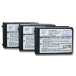 Vhbw set de 3 batteries 800mah pour t�l�phone fixe sans fil alcatel mobile 300 dect, mobile 400 dect, ...