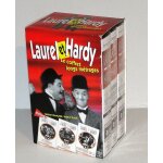 Vhs laurel et hardy le coffret longs metrages - lot 3 cassettes videos vf noir et blanc
