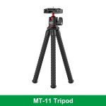Vijim ulanzi mt - 11 flexible octopus trpied pour tlphone dslr appareil photo vlog portable 2 en 1 ...