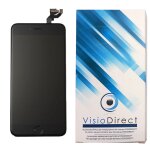 Visiodirect� ecran complet tout assembl� pour iphone 6s t�l�phone portable noir vitre tactile + ecran ...