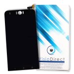 Visiodirect� ecran complet pour asus zenfone selfie zd551kl z00ud 5. 5  noir t�l�phone portable vitre ...