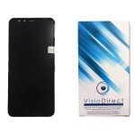Visiodirect� ecran complet pour huawei honor 9 lite noir 5. 65  t�l�phone portable vitre tactile + lcd ...