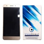 Visiodirect ecran complet pour huawei y6ii y6 - ii y6 - 2 5. 5  telephone portable or dor vitre tactile ...