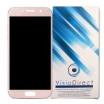 Visiodirect� ecran complet pour samsung galaxy a5 2017 sm - a520f t�l�phone portable rose vitre tactile ...