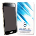 Visiodirect ecran complet pour samsung galaxy s5 mini sm - g800 tlphone portable or vitre tactile ...
