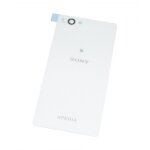 Vitre arri�re cache batterie sony xperia z1 compact d5503 blanc