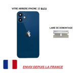 Vitre arrière compatible iphone 12 bleu 6. 1 qualité origine en verre, coque cache batterie double face ... Vitre arrière compatible iphone 12 bleu 6. 1 qualité origine en verre, coque cache batterie double face ...