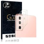 Vitre protection ecran arriere pour samsung galaxy s21 verre tremp� incassable lot de [x3] tempered glass ...