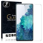 Vitre protection ecran pour samsung galaxy s20 fe 5g verre tremp incassable lot de [x1] tempered glass ...