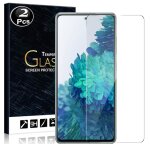 Vitre protection ecran pour samsung galaxy s20 fe 5g verre tremp incassable lot de [x2] tempered glass ...