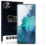 Vitre protection ecran pour samsung galaxy s20 fe verre tremp� incassable lot de [x3] tempered glass