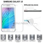Vitre protection d'ecran en verre tremp incassable tempered glass - samsung galaxy j5