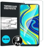 Vitre protection ecran pour xiaomi redmi note 9 verre tremp� incassable lot de tempered glass