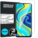 Vitre protection ecran pour xiaomi redmi note 9 verre tremp incassable lot de tempered glass